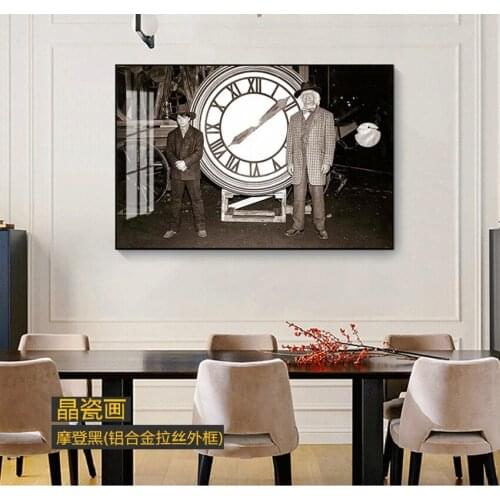 Style Wall Art Canvas Painting Home Decor Back to the Future Poster Classic Movie Print Alternative Film Retro Photo Vintage
