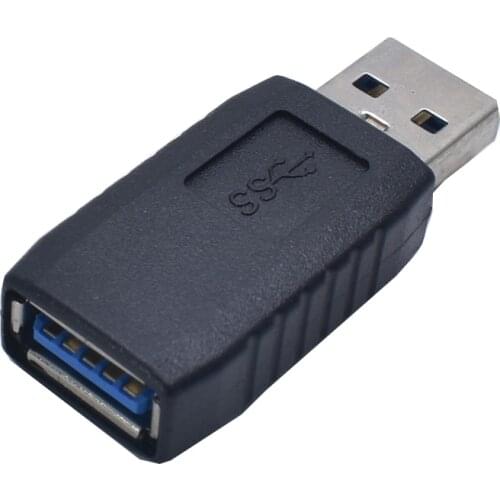 USB 3.0 A Male to A Female Adapter High Speed Transmission USB3.0 AM to AF Coupler Connector Extender Converter for laptop PC