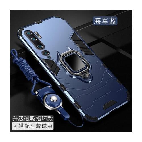 For Xiaomi Mi Note 10 Lite Case Hard With Stand Armor shockproof protect Back Cover Case for xiaomi mi note 10 lite note10 lite