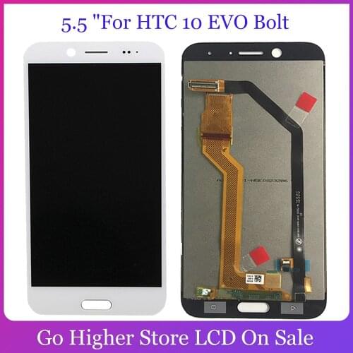 5.5 "For HTC 10 EVO LCD Display Touch Screen Digitizer For HTC 10 EVO Bolt Touch Screen Replacement Parts
