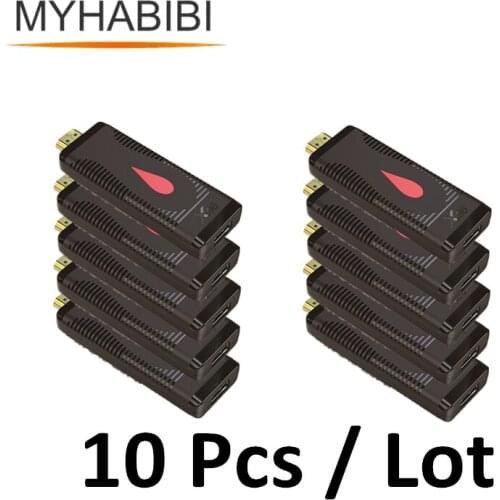 10 Pcs Lot X96 S400 2GB 16GB 1GB 8GB Android 10 Mini TV Stick Allwinner H313 Quad Core 4K 2.4G Wifi Google Player TV Box Dongle