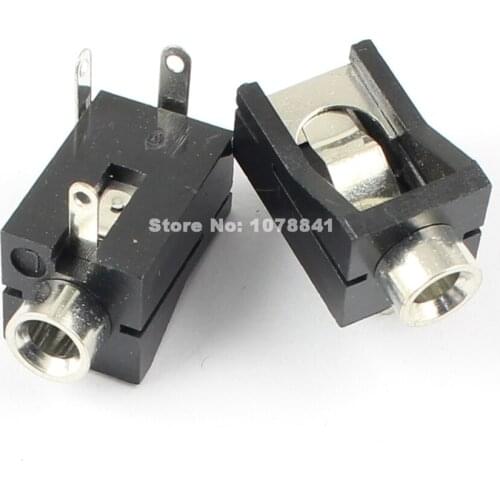 100pcs 3.5mm 1/8 Audio Connector Female 3 Pin DIP Headphone Jack PJ302