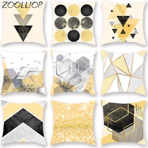 Geometric Cushion Cover Decorative Throw Pillowcase 45X45cm Pillow Case soft For Sofa Seat Home Car Bed Decor Nordic Style pillo