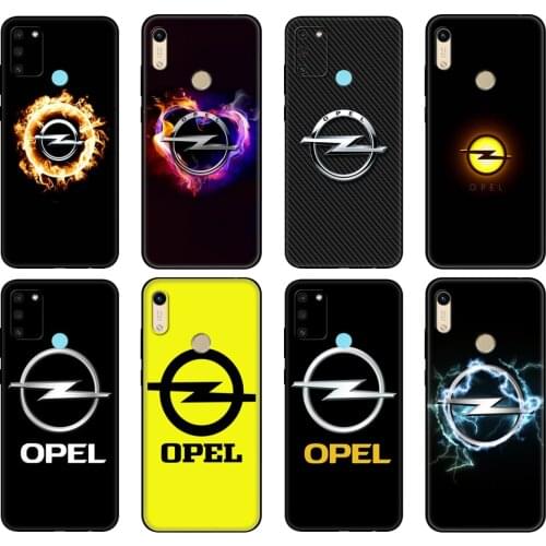 Black tpu Case For Honor 8a Prime 8s 9 10X Lite 9A 9C 9X Premium Pro 9S Case Cover opel astra