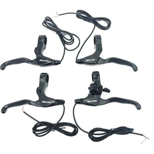 ZOOM Electric Brake lever E-bike For Electric Bike E-scooter Bicycle Cut Off Power Aluminum Alloy Brake MTB Road Bike E-Brake