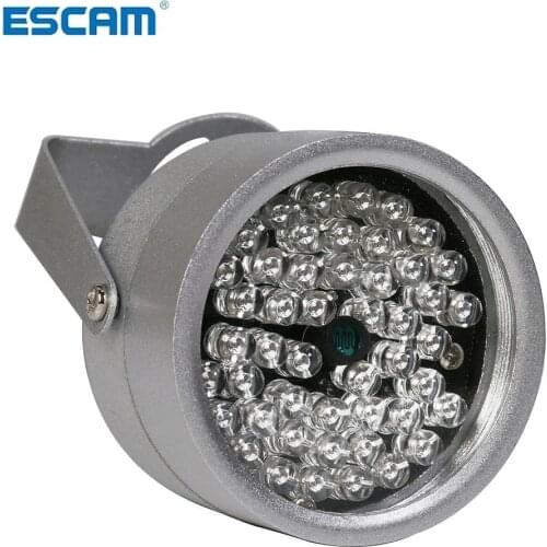 ESCAM CCTV LEDS 48IR illuminator Light IR Infrared Night Vision metal waterproof CCTV Fill Light For CCTV Surveillance camera