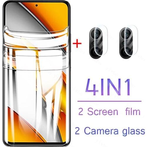 Hydrogel Film for Xiaomi Poco F3 protective film pocophone little F3 Poko f3 Pocof3 f 3 M2012K11AG screen protector film safety