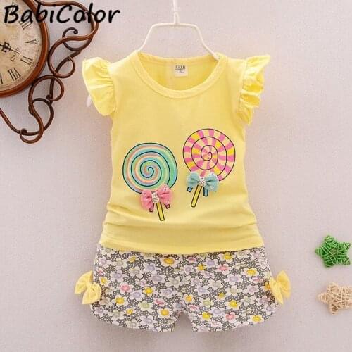 Boys summer clothing set kids outfits infant baby fashion cotton clothes cartoon t-shirt+shorts 2pcs for bebes tracksuit 2020