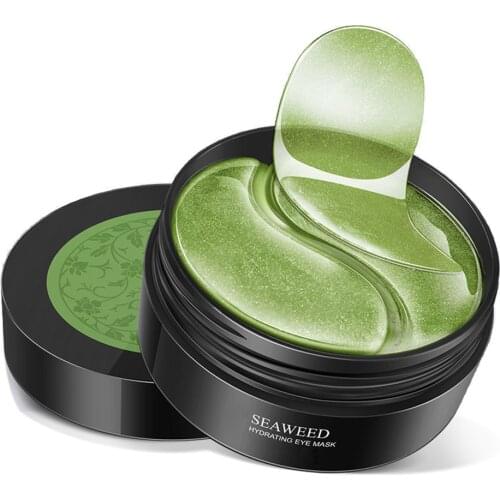 Ink Algae Eye Mask Anti Aging Repaire Wrinkle Lighten Eye Skin Remover Moisture Replenishment Dark Eye Circle Eye Care