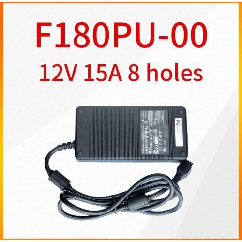 Original F180PU-00 EADP-180BB B 12V 15A 8 Holes Suitable for Dell 12V15a Adapter Desktop Notebook