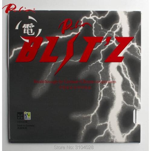 Palio official BLSTZ teble tennis rubber pimples in astringent fast attack with loop breakthrough Germany-Chinese cooperation