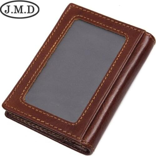 RFID Card Case Leather Coin Purse Leather Document Case Leather Card Case Credit ID Card Holder Purse