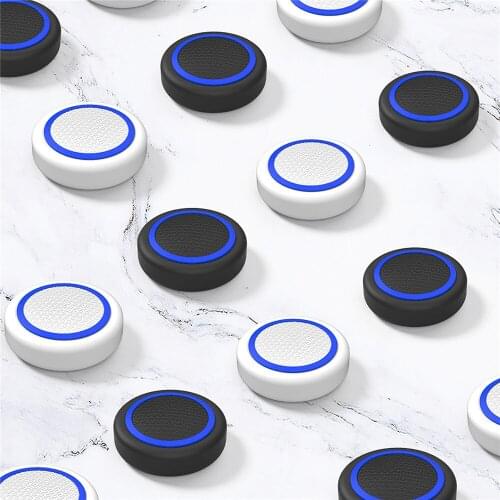 4PCS Silicone Protective Cover Cap for Playstation5 Controller Handle Rocker Cap Thumb cover for PS5 Game Controller Accessories