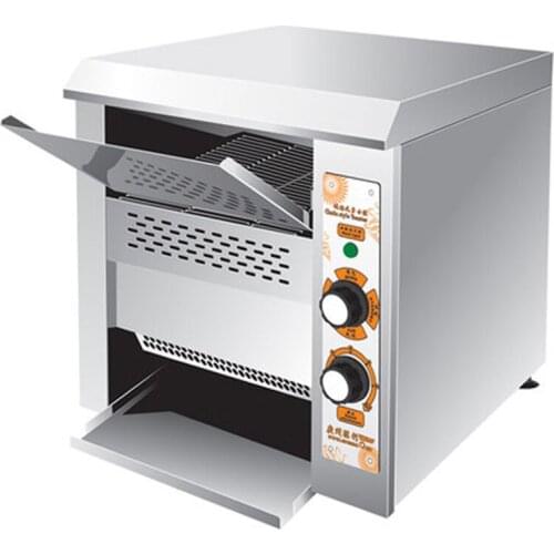 Bread Toaster Commercial Electric Bread Conveyor Toaster With Cover