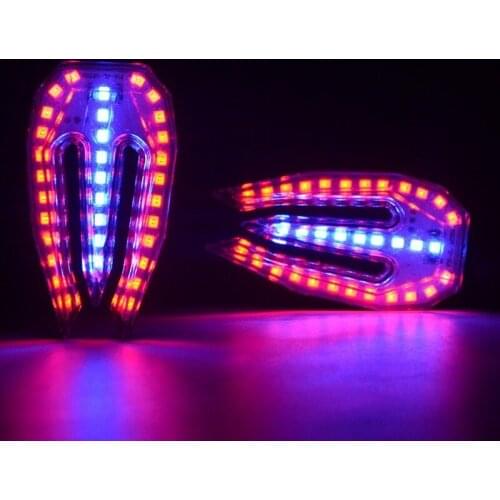 Motorcycle Fork LED Turn Signal Off-road Vehicle 12V Street Running Modification Accessories Universal Turn Indicator Light 1PC