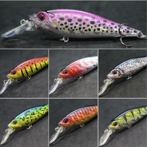WLure 13g 9.5cm Sinking Crankbait Tight Wobbling with Long Casting Jerkbait Fishing Lure C723