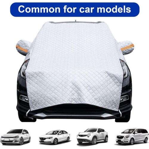 Winter Car Covers Sunshade Styling Parasol Coche Waterproof Thicken Car Snow Shield Anti-UV Snow Protection Covers For Cars