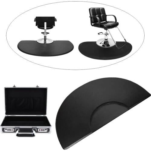 1/2" Thick Spa Barber Shop Chair Anti Fatigue Floor Mat Equipment Black