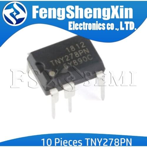 10pcs/lot TNY278PN DIP-7 TNY278P TNY278 Off-Line Switcher ic