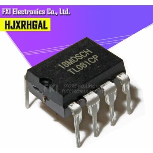 10PCS TL081CP DIP8 TL081C TL081 DIP new original