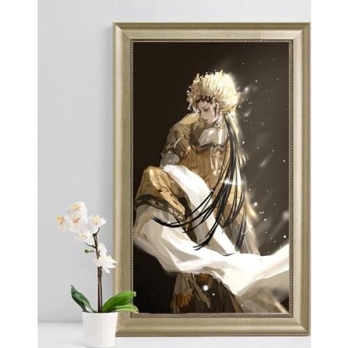 5d diy Chinese antique opera illustration diamond painting cross stitch art diamond embroidery home wall decoration gift