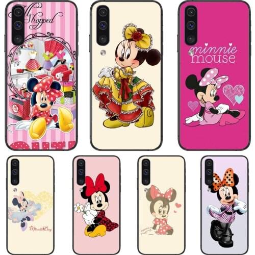 Disney World Mouse Phone cover hull For SamSung Galaxy S8 S9 S10E S20 S21 S5 S30 Plus S20 fe 5G Lite Ultra black soft case