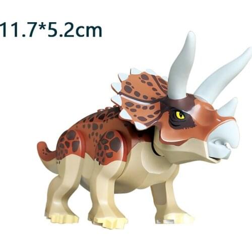 Jurassic Dinosaur Building Blocks Toys Park Compatible Major Brand Gifts Simulation Animal Rex Raptor