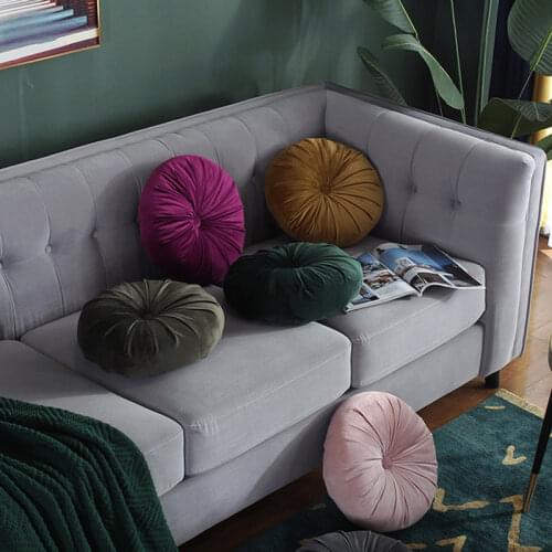 Round Cushion Chair Sofa Pillow Tatami Cushion Floor Cushion Sitting Pillow Padding Throw Pillow Cushion Decorative Cushion Home