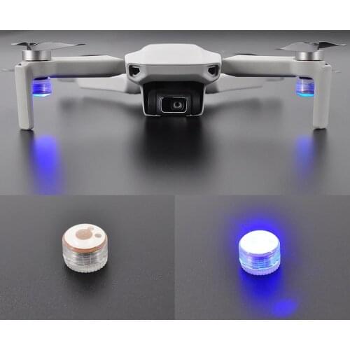 2pcs Mini Night Flying Signal Lamp LED Flash Lights Navigation Light Flash Lights for DJI Mavic Mini Drone Accessories