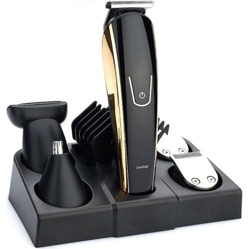 5 In 1 Men Hair Clipper Electric trimmer for beard Razor Rechargeable Mustache Shaver Styling Tools EU Plug