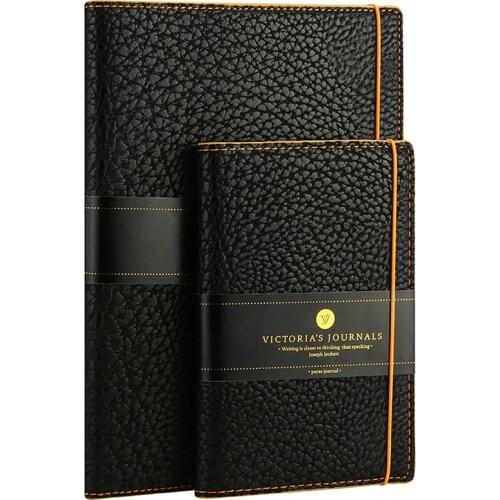 Roni Buffalo Time Planner by Victorias Journals Lined + Dot Grid Inners Bujo