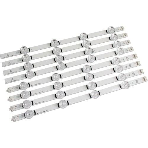 8 PCS(4*A+4*B)LED strip bar Replacement for LG 39 inch TV 39LB5610 39LB561V innotek DRT 3.0 39 inch A B type