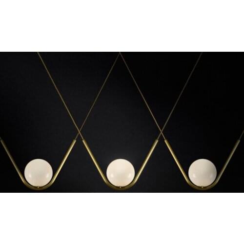 Modern Glass Dining Lighting Pendant Lamp Clear/cognac Glass Nordic Hang Lamp Bar Cafe Restaurant Sitting Room Lighting Fixtures