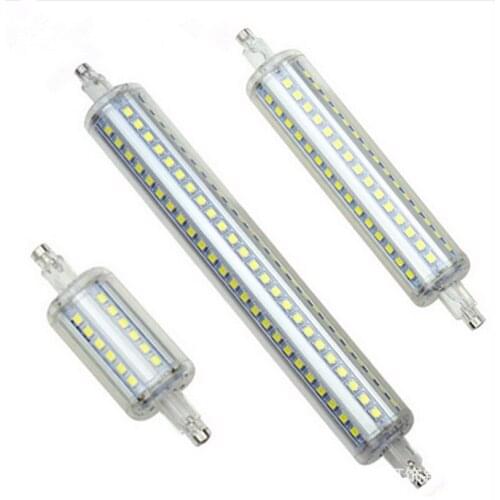 10pcs Lamparas Dimmable R7S LED Corn 78mm 118mm 135mm 189mm Light 2835 SMD Bulb 5W 10W 12W 15W Replace Halogen Lamp Bombillas