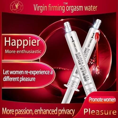 Orgasm firming virgin water Tightening Gel Vaginal Shrink Cream Tighter For Women Sexy Aid Be Always Make Him Feel Bigger
