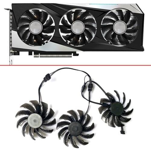 75MM PLD08010S12HH 4PIN RTX3060 Cooling Fan For Gigabyte GeForce RTX 3060 GAMING OC 12G RTX2060 3070 1660 5500 5600 Graphics Fan