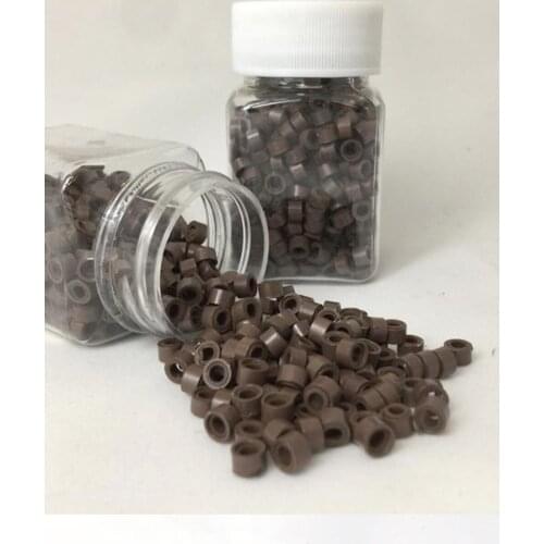 PRODİVA MEDIUM COFFEE SİLİKONLU SOURCE HAIR BEADS 500'LÜ IN the box