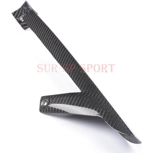 Chain Guard For BMW S1000RR 2009 10 11 12 13 14 2015 2016 2017 2018 S1000R 2014 2015 2016 17 2018 Full Carbon Fiber 100% Twill