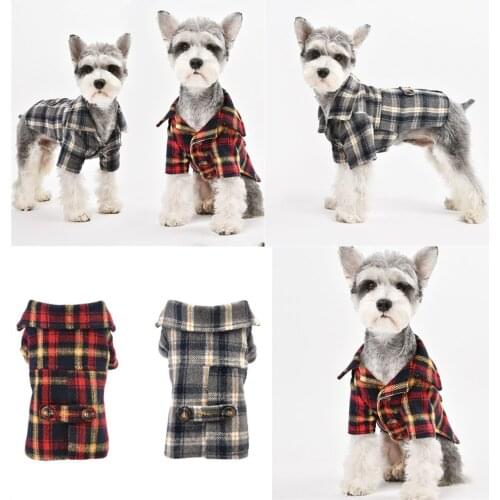 Pet Winter Coat Jacket Dog Clothes Cat Clothing Small Dog Outfit Poodle Bichon Pomeranian Schnauzer Dog Clothing Dropshipping