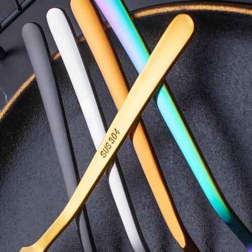 1 Pcs 304 Stainless Steel Titanium Plated Butter Knife Bread Jam Cheese Spatula Decorating Butter Cheese Knife Kitchen Tools