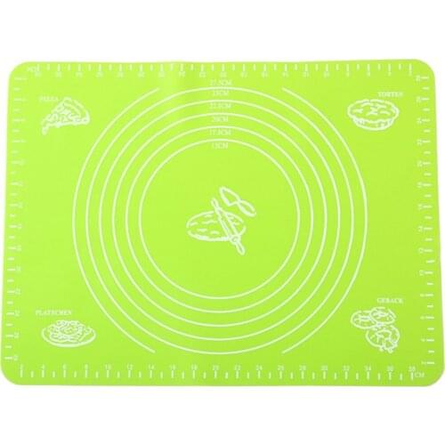 Cake Mat 1 pc Super Big 50*40cm Non-stick Knead Dough lace Rolling Silicone Baking Mat Cutting Fondant Pastry Sheet Pastry