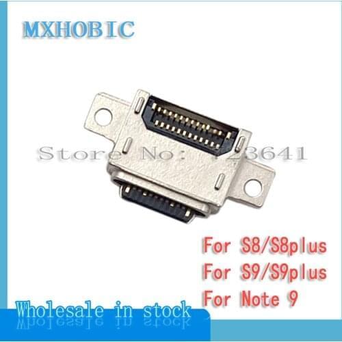 10pcs USB Socket Dock Connector for SamSung Galaxy S8 S9 Plus G950 G955 G960 G965 Note 9 N960 Charging Port TypeC Charger Plug