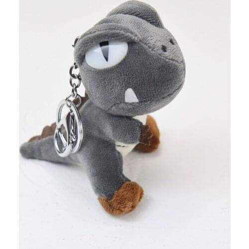 10cm Cute Dinosaur Plush Toys Kawaii Bag Backpack Keychain Stuffed Animals Kids Toys for Children Birthday Gift Doll