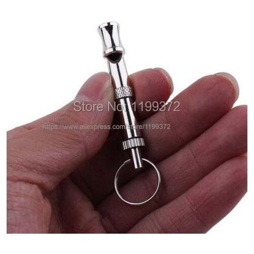 500pcs a lot Pet Dog Training Adjustable Ultrasonic Sound Whistle Dog Training Tool Cute Training