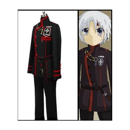 Free Shipping D.Gray-man Allen Walker Uniform Anime Cosplay Costume Original Edition