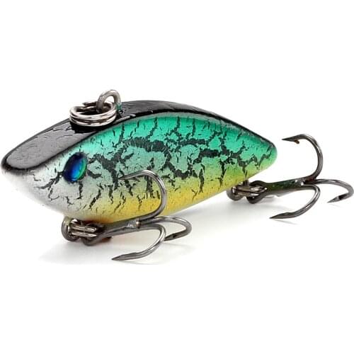 Bionic swimbait VIB carp fishing lure bass hard pike lure sea fishing gear artificial Fake bait 40mm 4.8g wobbler For fishing