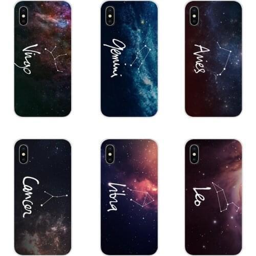12star sign Leo Libra Scorpio For Xiaomi Mi4 Mi5 Mi5S Mi6 Mi A1 A2 A3 5X 6X 8 CC 9 T Lite SE Pro Accessories Phone Cases Covers