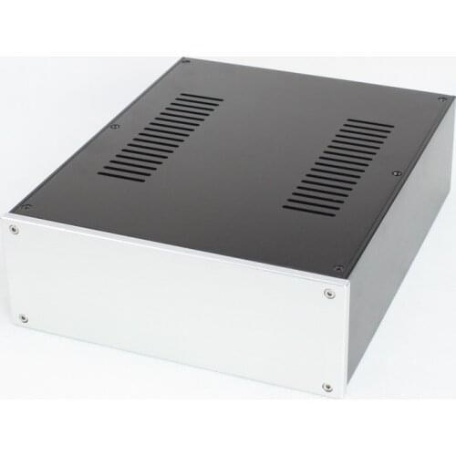 DIY BOX 308 * 250 * 92MM WA106 All Aluminum Non-porous Power Amplifier Pre-stage DAC Chassis Amp Case Amplifier House Enclosure