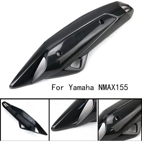 For Yamaha N-MAX 155 NMAX 155 NMAX155 N-MAX155 Exhaust Muffler Pipe Heat Shield Protector Thermal Insulation Cover Protection