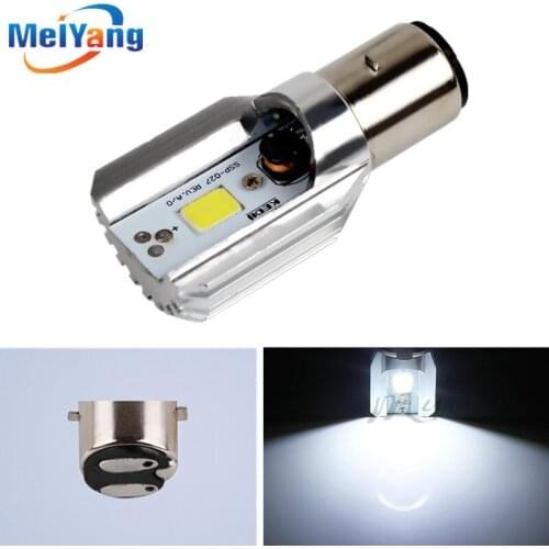 H6 Led Motorcycle Headlight Bulbs COB Led 12-36V 1000LM BA20D H/L Lamp Scooter ATV Moto Accessories Fog Lights For Suzuki